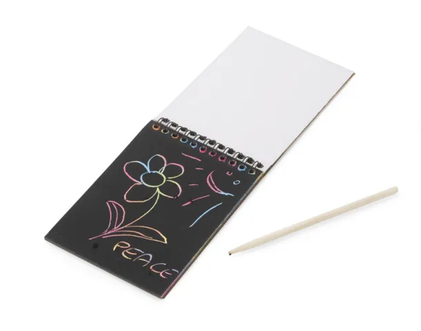 GRAFI Scratch note Smeđa