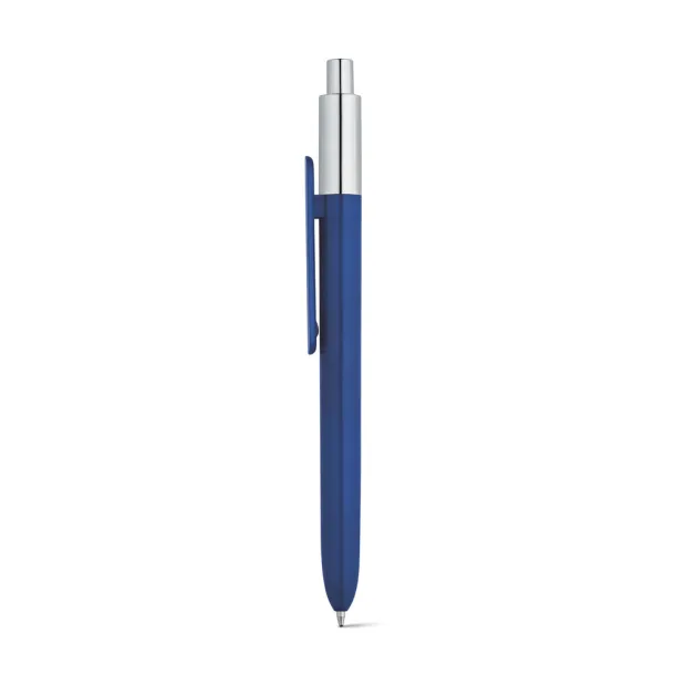 KIWU Chrome ABS ballpoint with shiny finish and top with chrome finish Blue