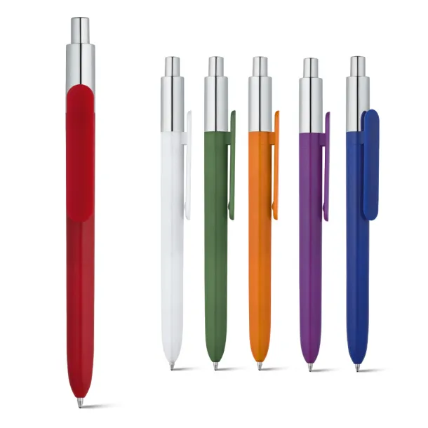 KIWU Chrome ABS ballpoint with shiny finish and top with chrome finish