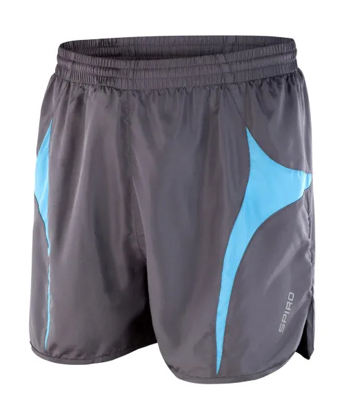  Unisex Micro Lite Running Shorts - Spiro Siva Aqua