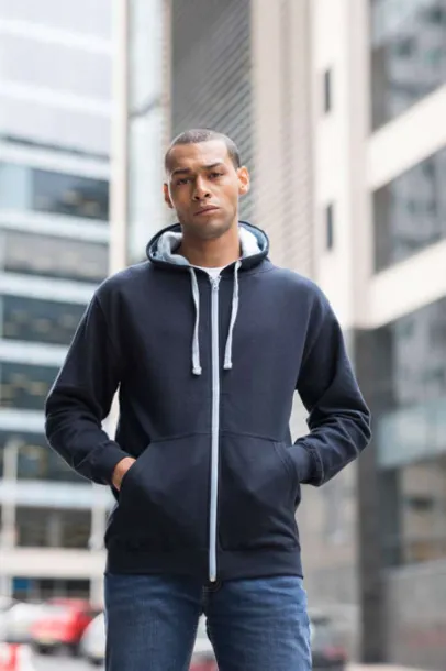  VARSITY ZOODIE - Just Hoods Black Squidgy Ginger Cat