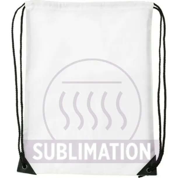  Drawstring bag white