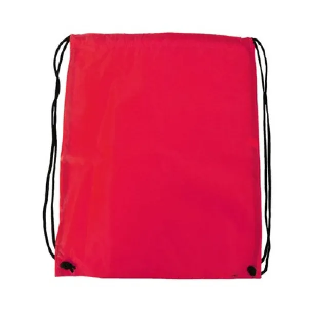  Drawstring bag red