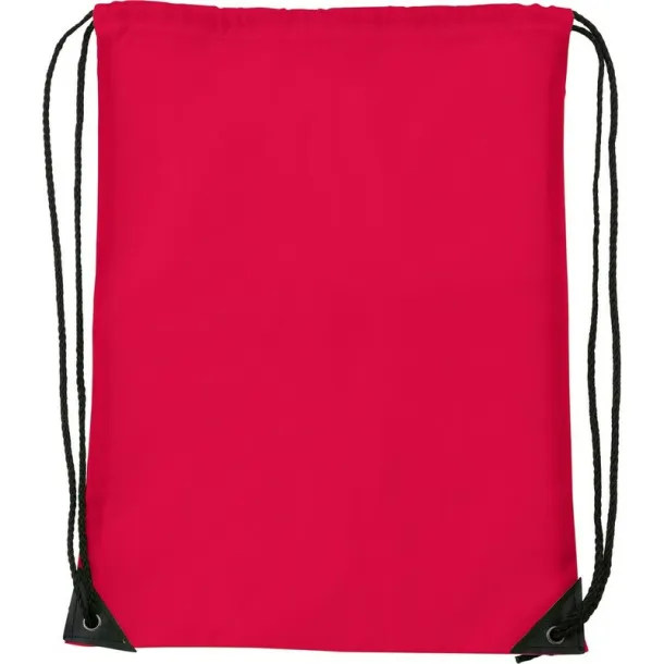  Drawstring bag red