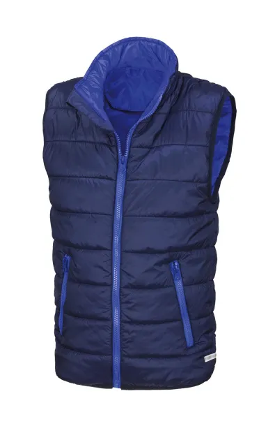  Junior/Youth Padded Bodywarmer - Result Core Navy Royal