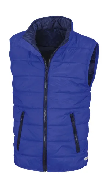  Junior/Youth Padded Bodywarmer - Result Core Kraljevski plava Navy