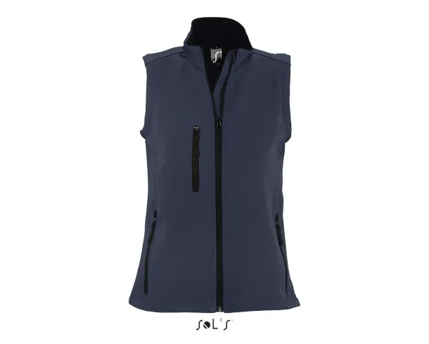  SOL'S RALLYE WOMEN - SLEEVELESS SOFTSHELL JACKET - SOL'S French Navy