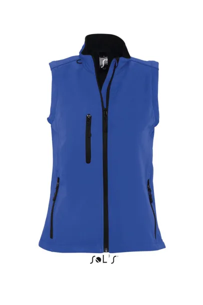  SOL'S RALLYE WOMEN - SLEEVELESS SOFTSHELL JACKET - SOL'S Royal blue