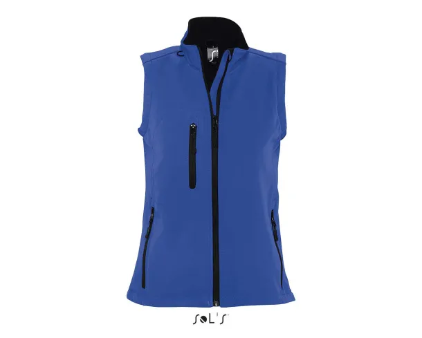  SOL'S RALLYE WOMEN - SLEEVELESS SOFTSHELL JACKET - SOL'S Royal blue