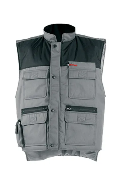 Valencia vest ash grey Black