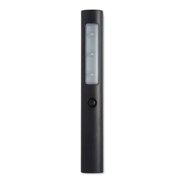 ANDRE 3 LED torch with magnet Black