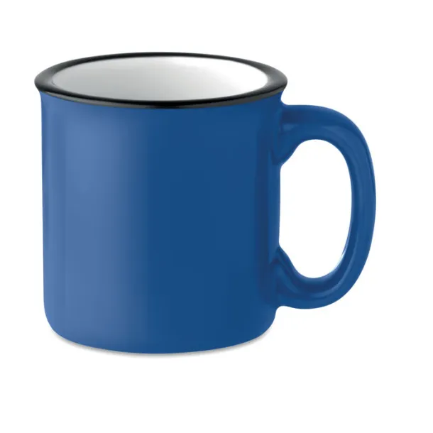 TWEENIES keramička retro šalica, 240 ml Kraljevski plava