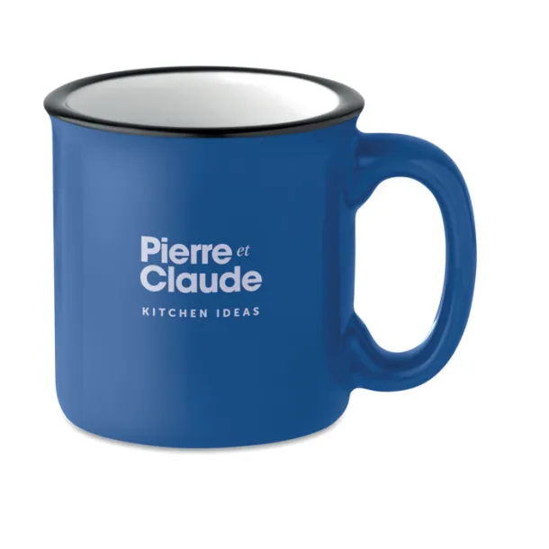 TWEENIES keramička retro šalica, 240 ml Kraljevski plava