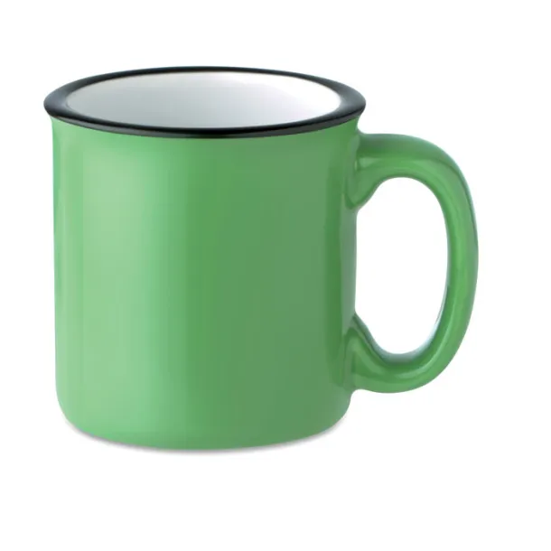 TWEENIES keramička retro šalica, 240 ml Zelena