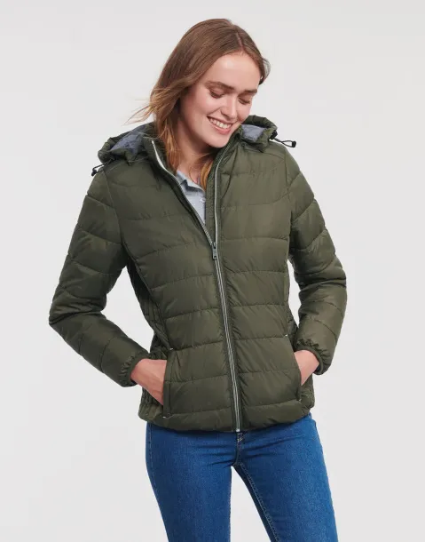  Ladies' Hooded Nano Jacket - Russell 