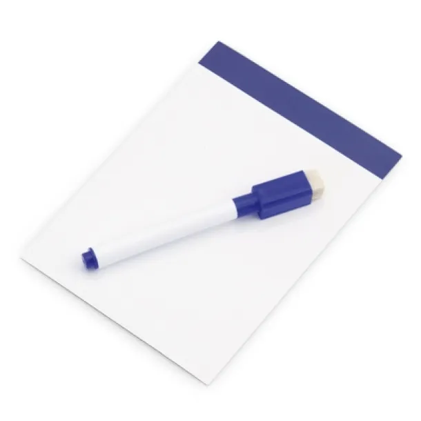  Magnetic writing board, marker with felt tip, eraser navy blue