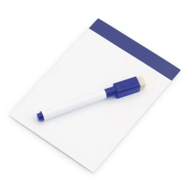  Magnetic writing board, marker with felt tip, eraser navy blue