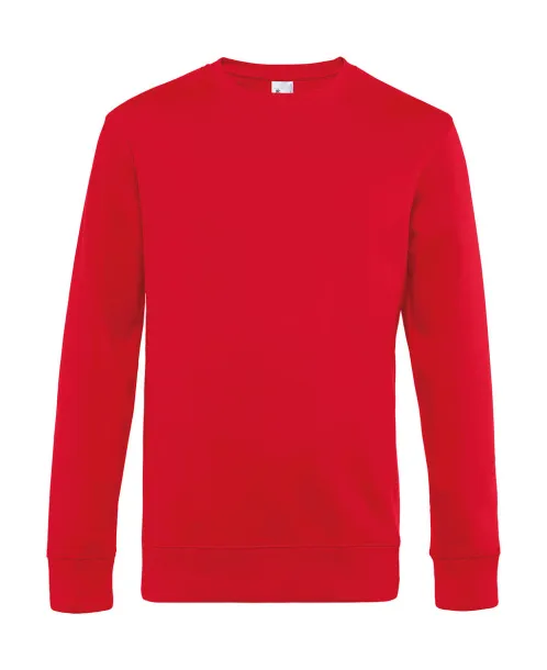  Pulover s okruglim izrezom, 280 g/m² - B&C Crvena