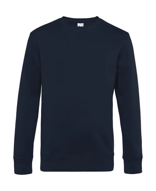 Pulover s okruglim izrezom, 280 g/m² - B&C Mornarsko plava