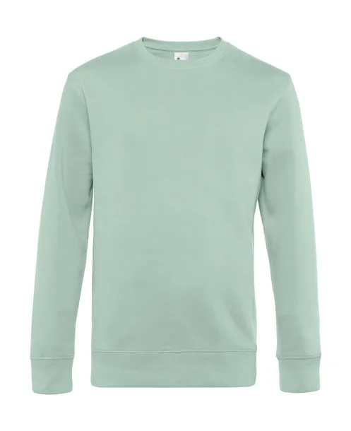  Pulover s okruglim izrezom, 280 g/m² - B&C Aqua Green