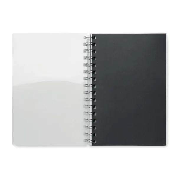 ANOTATE A5 RPET notebook recycled lined Black