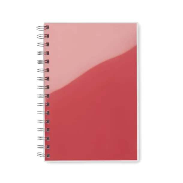 ANOTATE A5 RPET notebook recycled lined Red