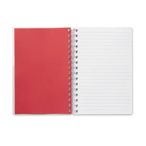 ANOTATE A5 RPET notebook recycled lined Red