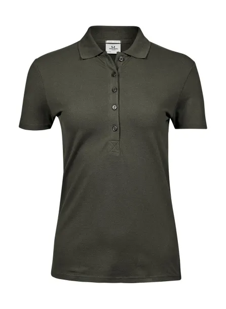  Ladies Luxury Stretch Polo - Tee Jays Deep Green