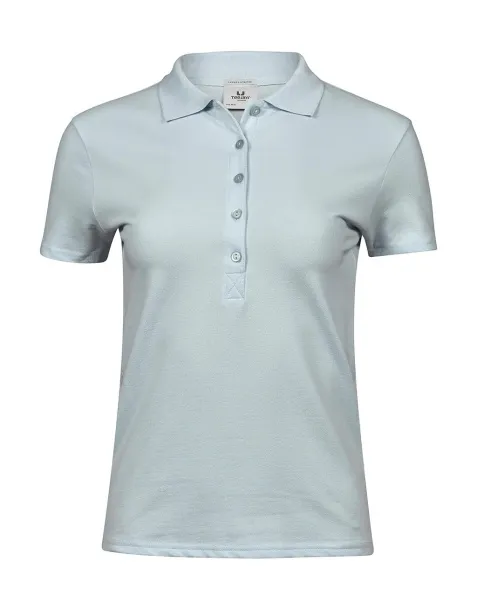  Ladies Luxury Stretch Polo - Tee Jays Ice Blue