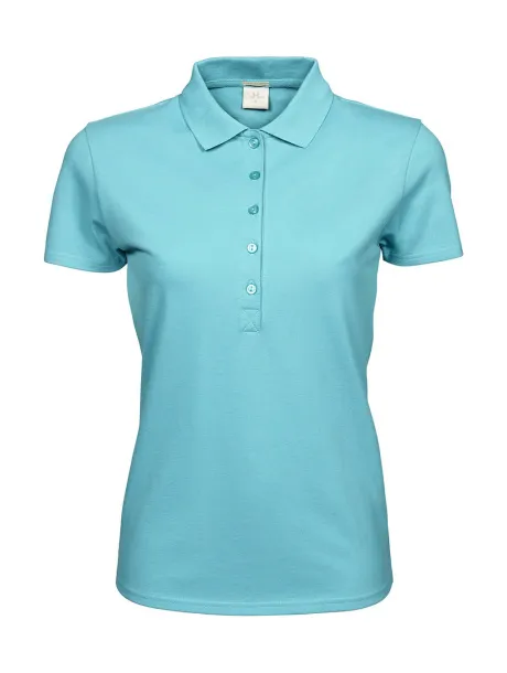  Ladies Luxury Stretch Polo - Tee Jays Aqua