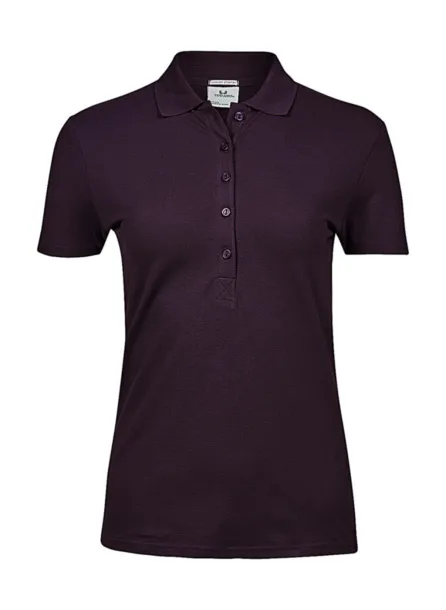  Ženska polo majica s elastinom, 215 g/m² - Tee Jays Plum