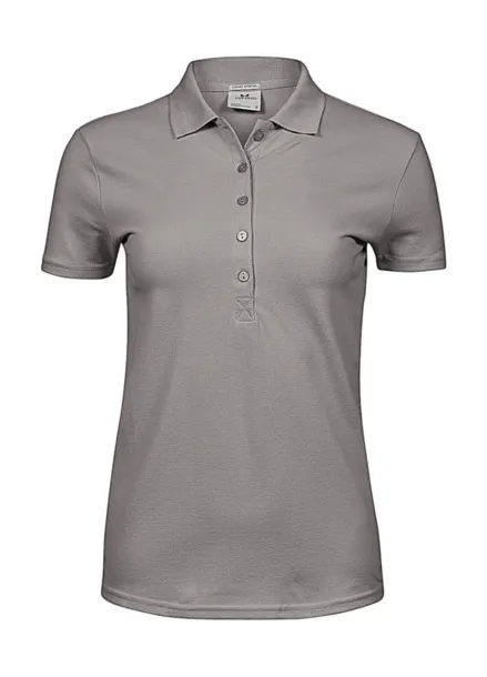  Ladies Luxury Stretch Polo - Tee Jays Stone