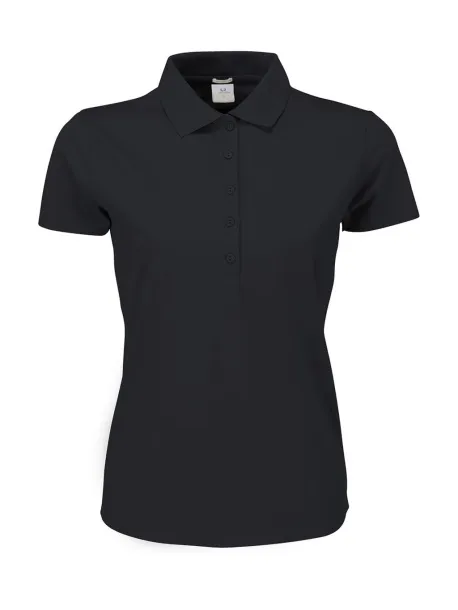  Ženska polo majica s elastinom, 215 g/m² - Tee Jays Tamno siva
