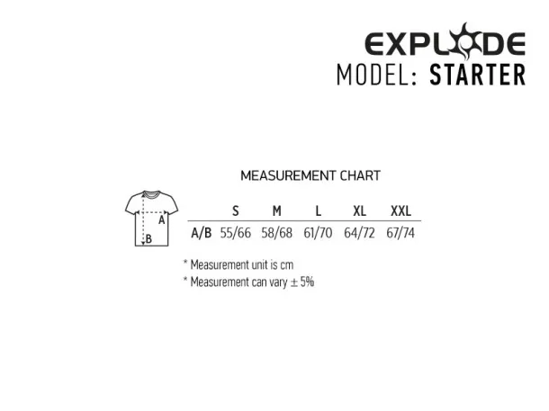 STARTER Unisex prsluk sa 2 lica - EXPLODE