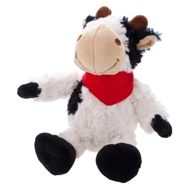 Jessie Plush cow black white