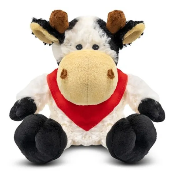 Jessie Plush cow black white