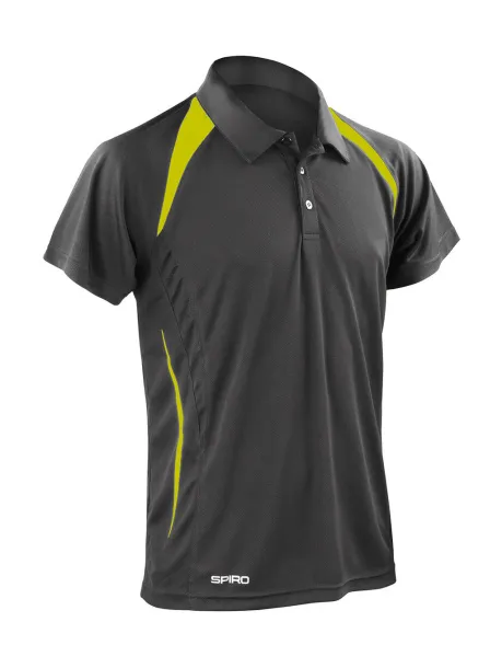  Muška sportska polo majica - Spiro Siva Lime