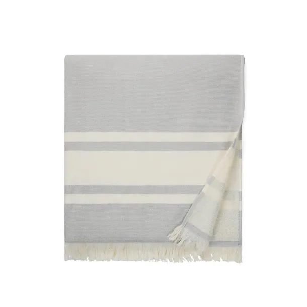  VINGA Tolo ručnik od hammam frotira - Vinga grey, off white 11-0606 TPG