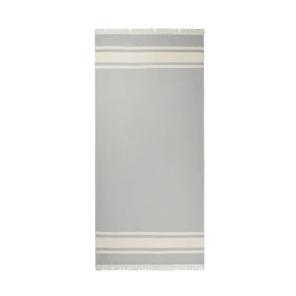  VINGA Tolo ručnik od hammam frotira, 360 g/m2 - Vinga grey, off white 11-0606 TPG