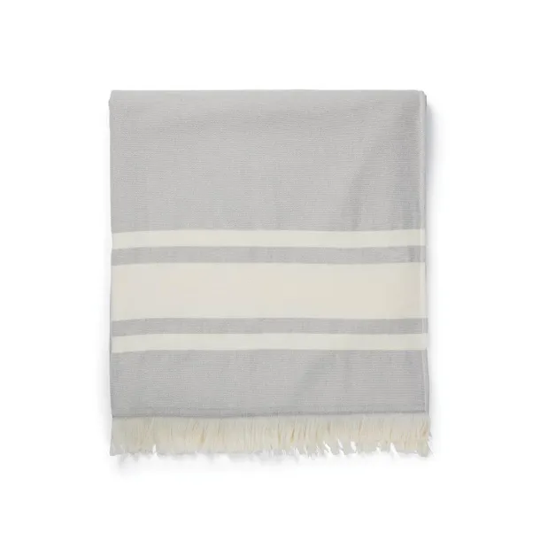  VINGA Tolo ručnik od hammam frotira, 360 g/m2 - Vinga grey, off white 11-0606 TPG
