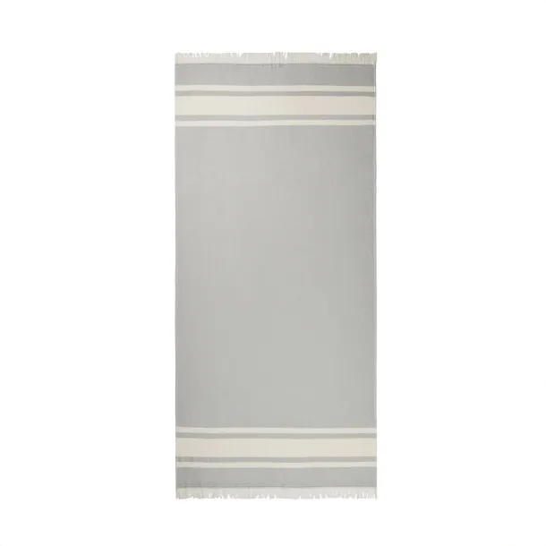  VINGA Tolo ručnik od hammam frotira, 360 g/m2 - Vinga grey, off white 11-0606 TPG
