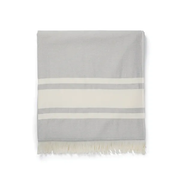 VINGA Tolo ručnik od hammam frotira, 360 g/m2 - Vinga grey, off white 11-0606 TPG