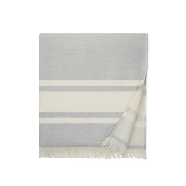  VINGA Tolo ručnik od hammam frotira - Vinga grey, off white 11-0606 TPG