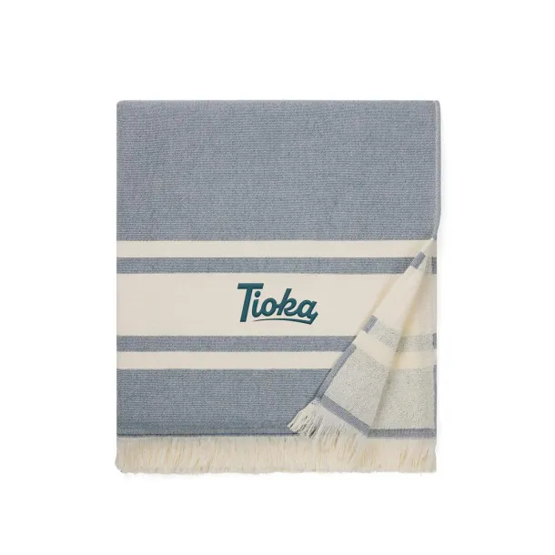  VINGA Tolo ručnik od hammam frotira, 360 g/m2 - Vinga navy 11-0606 TCX