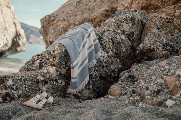  VINGA Tolo hamam terry towel - Vinga navy 11-0606 TCX