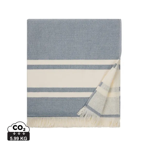  VINGA Tolo ručnik od hammam frotira, 360 g/m2 - Vinga navy 11-0606 TCX