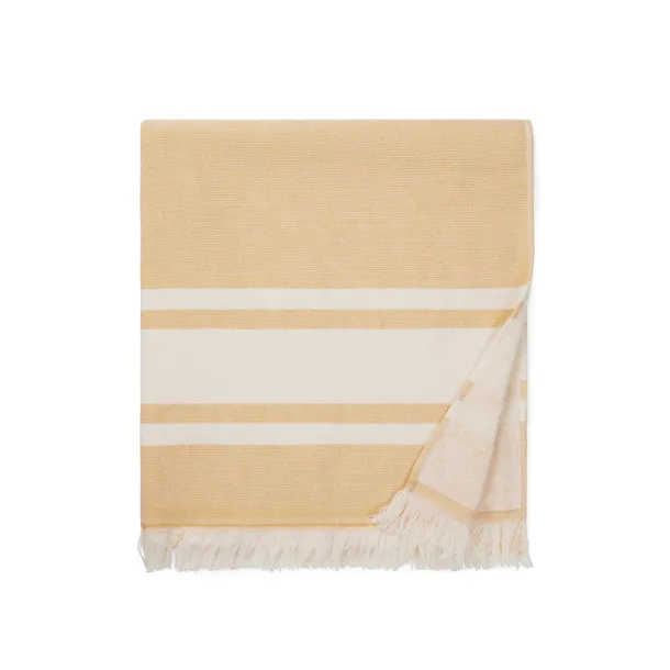  VINGA Tolo ručnik od hammam frotira, 360 g/m2 - Vinga yellow, off white 11-0606 TPG