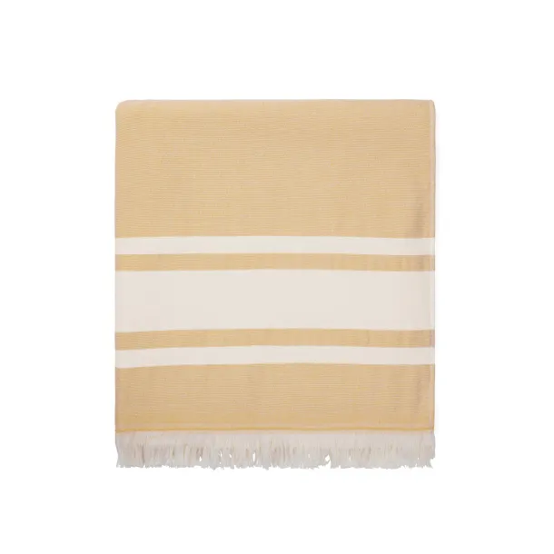  VINGA Tolo hamam terry towel - Vinga yellow, off white 11-0606 TPG