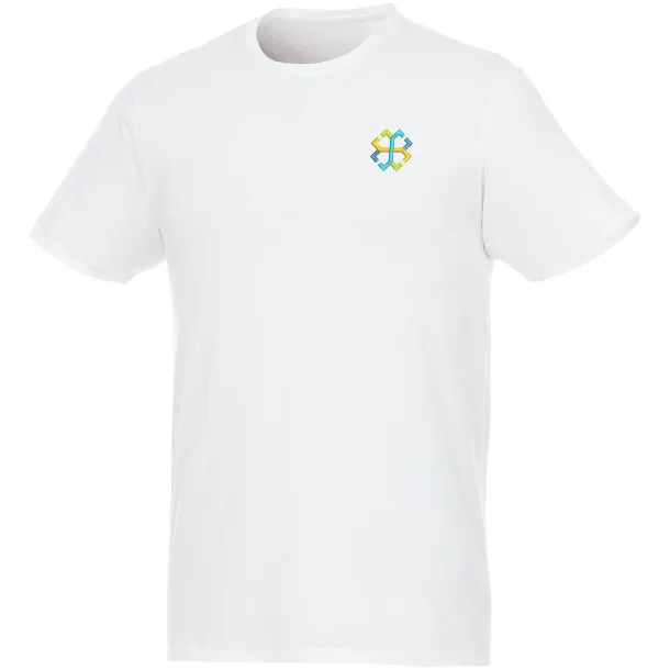 Jade short sleeve men's GRS recycled T-shirt - Elevate NXT White