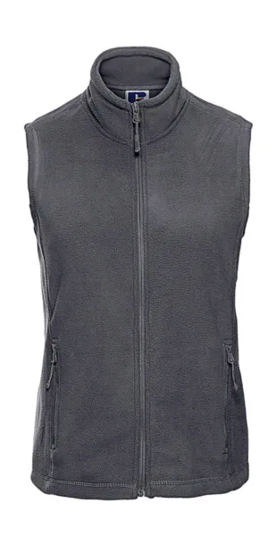  Ladies' Gilet Outdoor Fleece - Russell  Convoy Grey